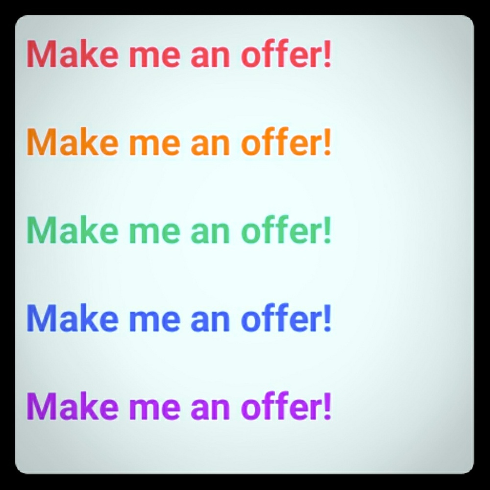 Make an offer!